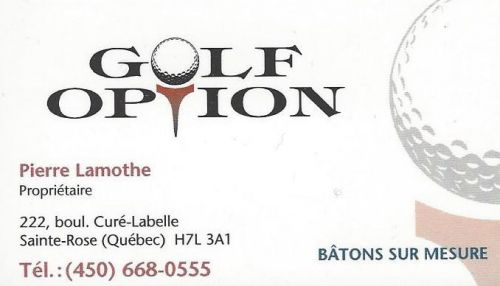 Golf Option à Laval